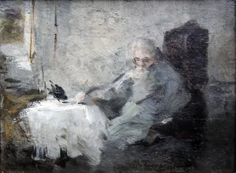 Viejo y cuervo